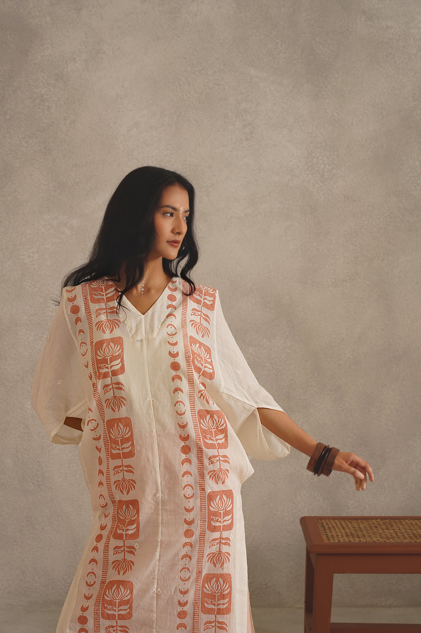 Solace Kurta | White