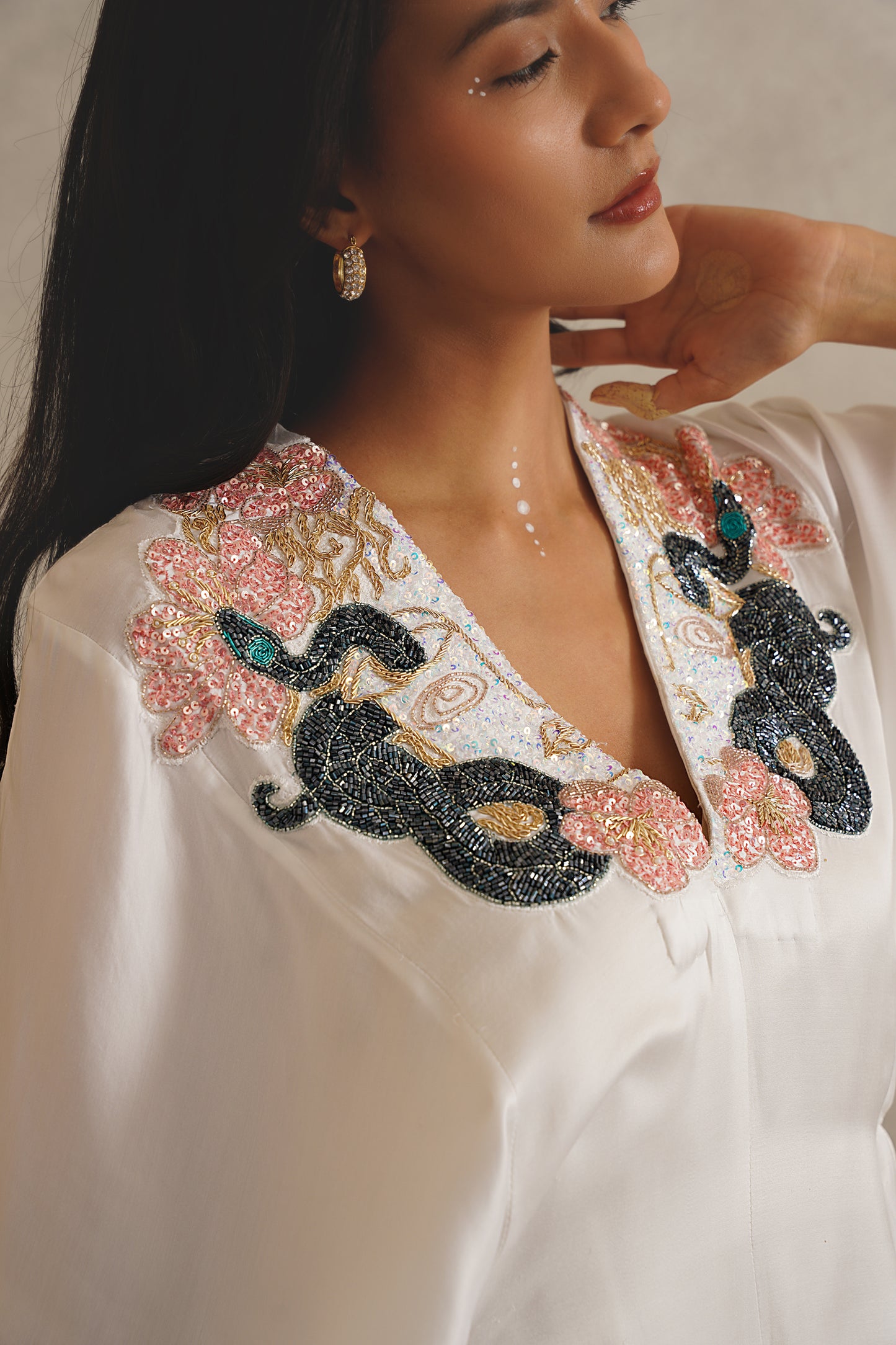 Revelation Dress | Hand embroidered
