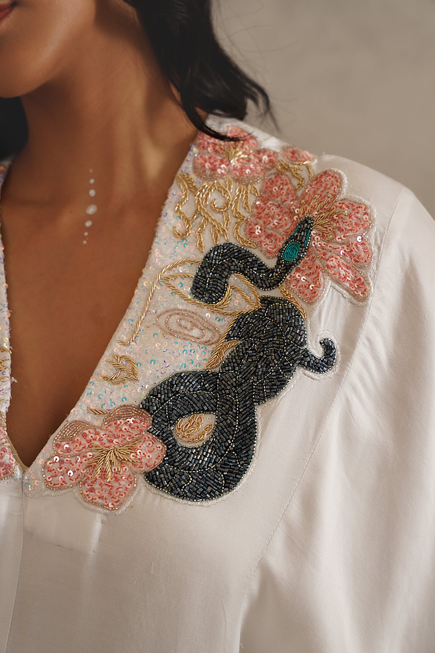 Revelation Dress | Hand embroidered
