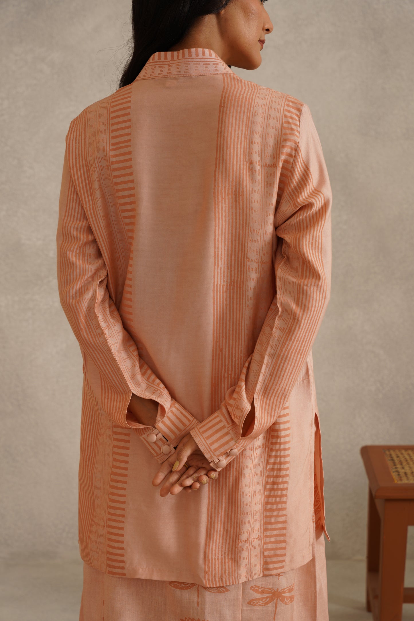 Resilience Kurta | Salmon Pink