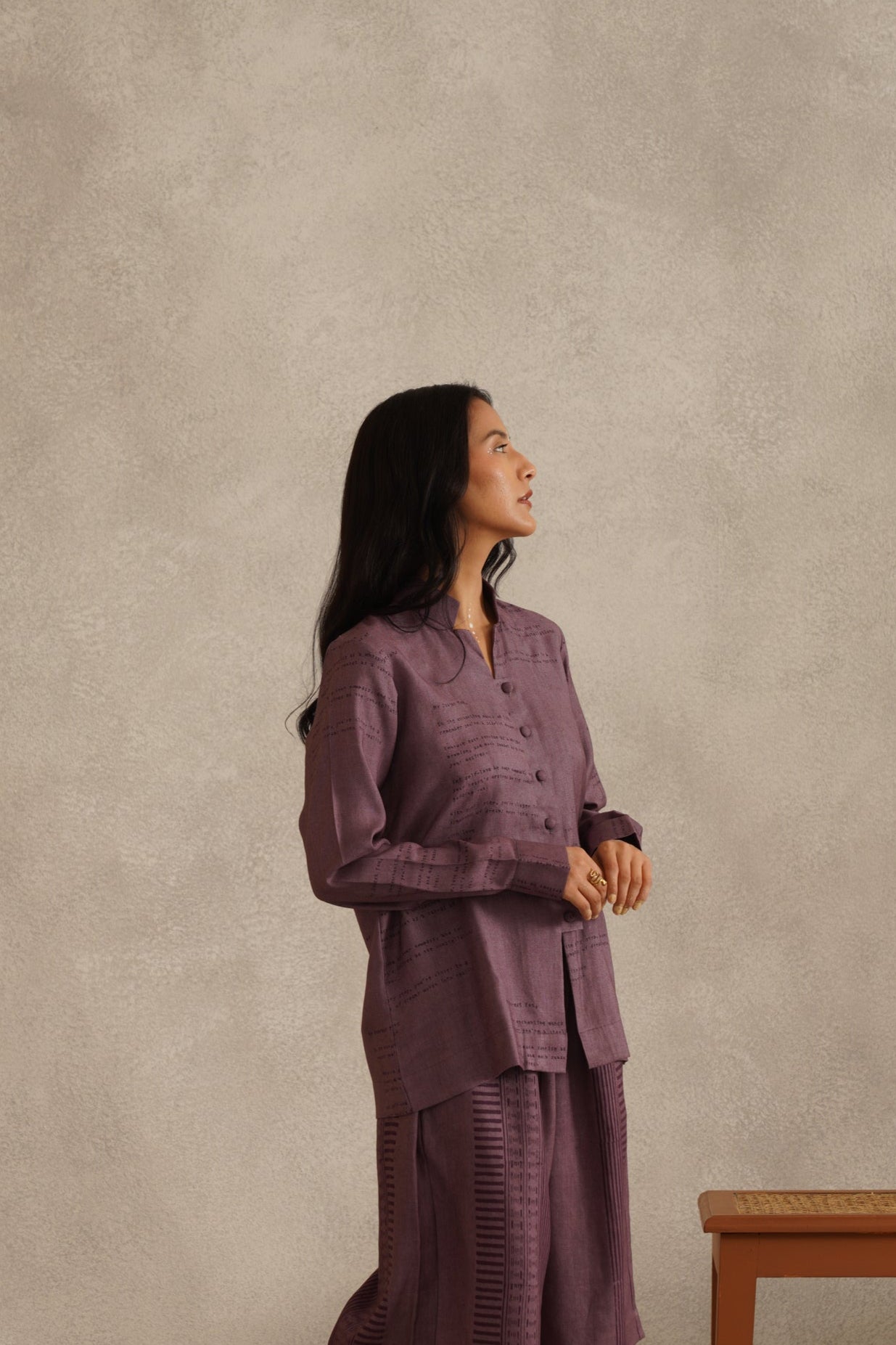 Anchor Shirt | Purple