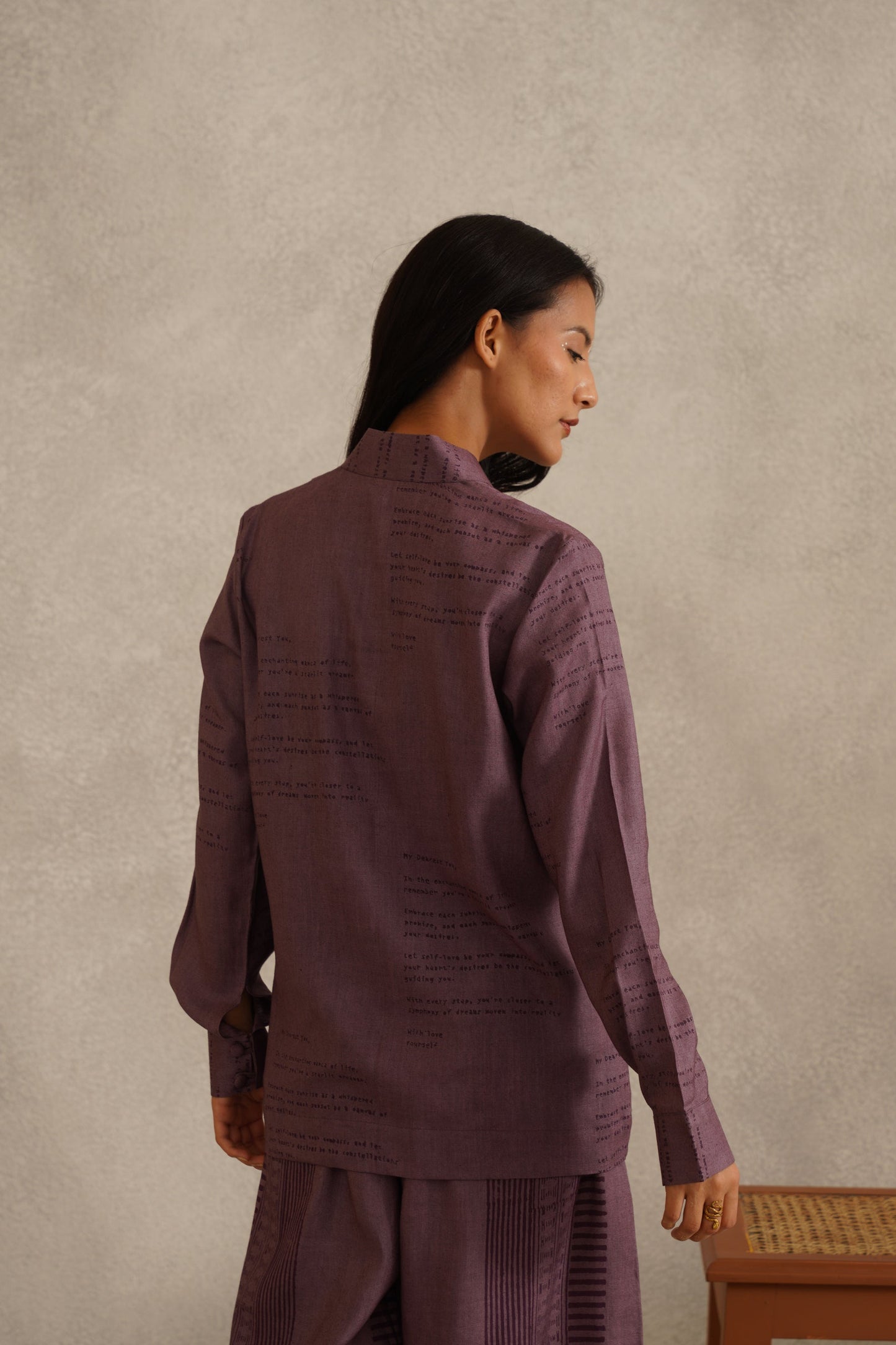 Anchor Shirt | Purple