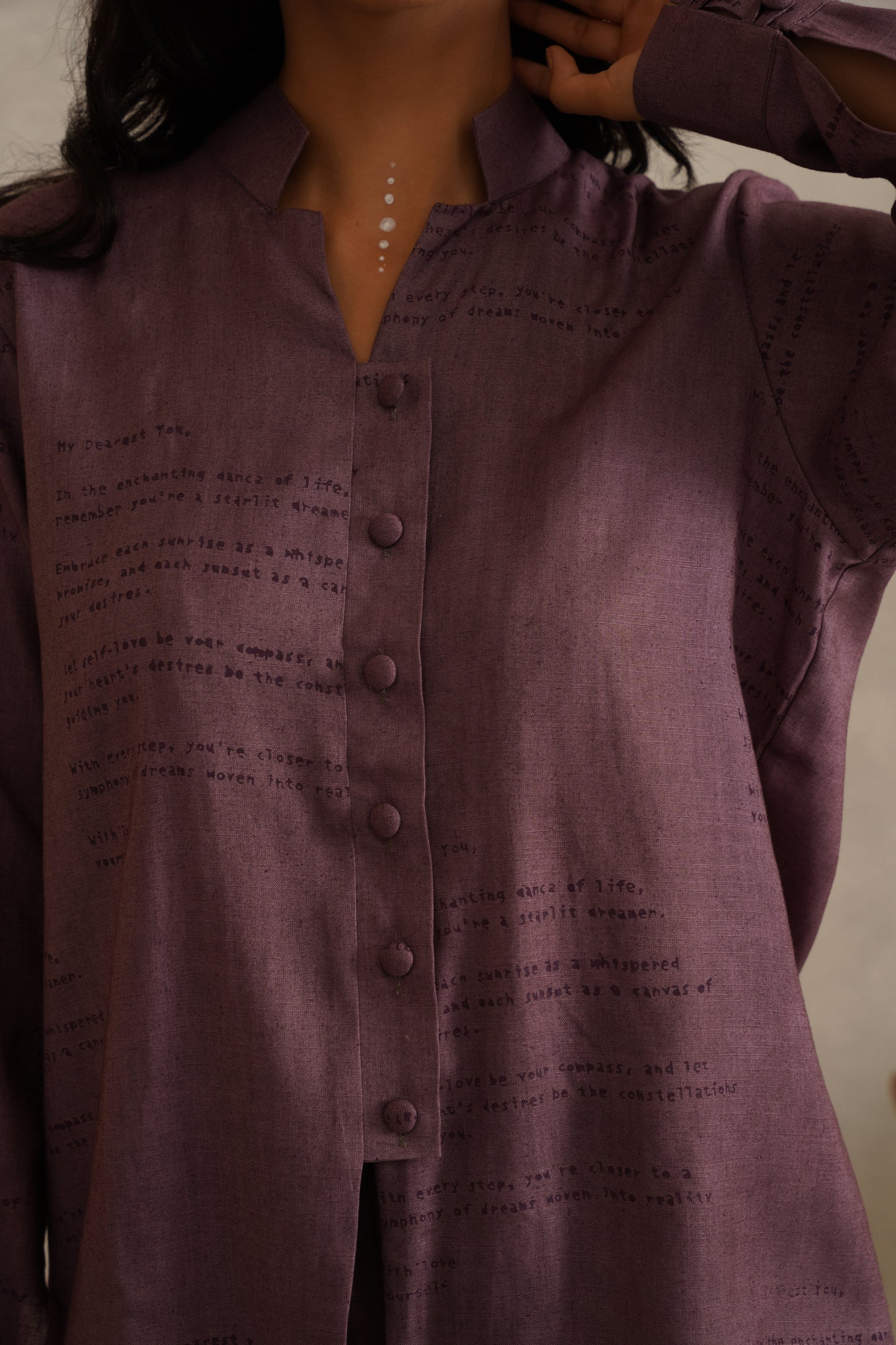 Anchor Shirt | Purple