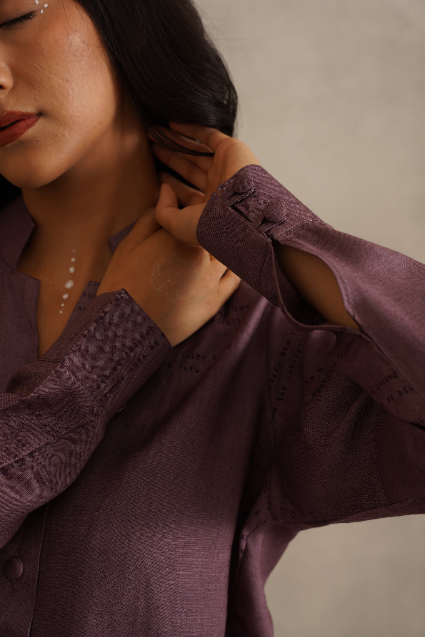 Anchor Shirt | Purple