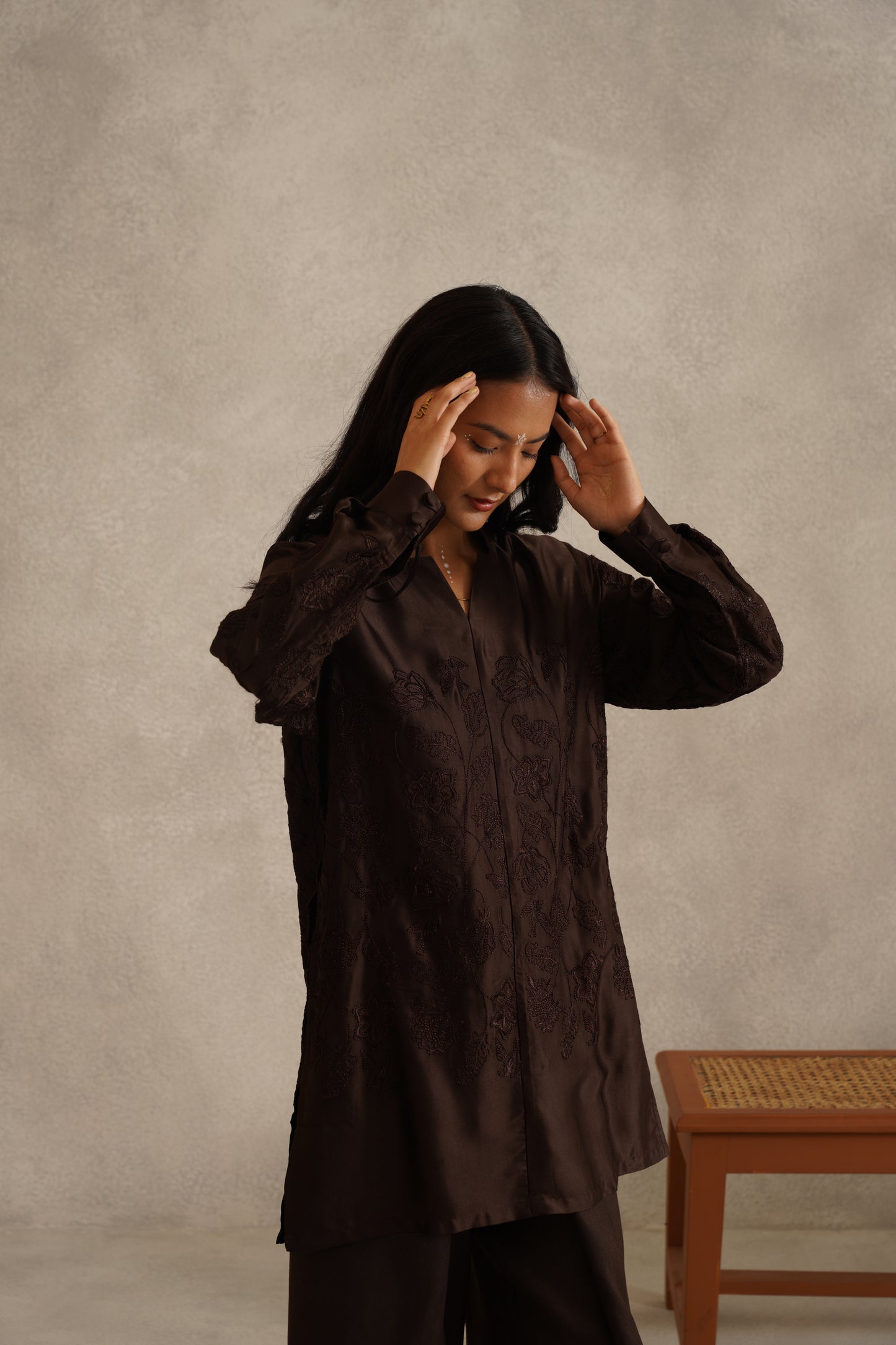 Resilience Kurta | Brown