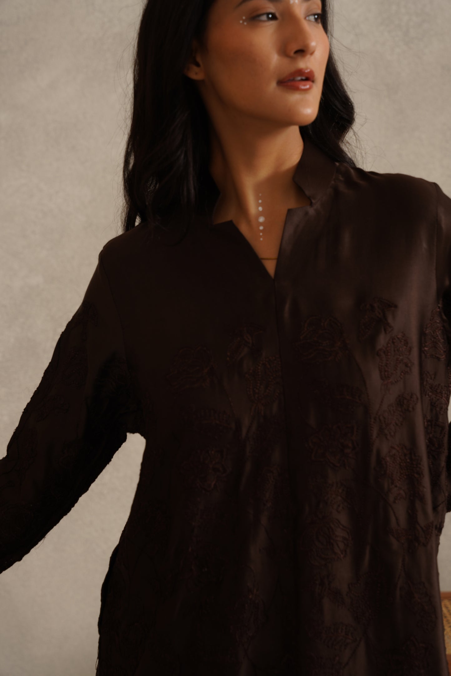 Resilience Kurta | Brown