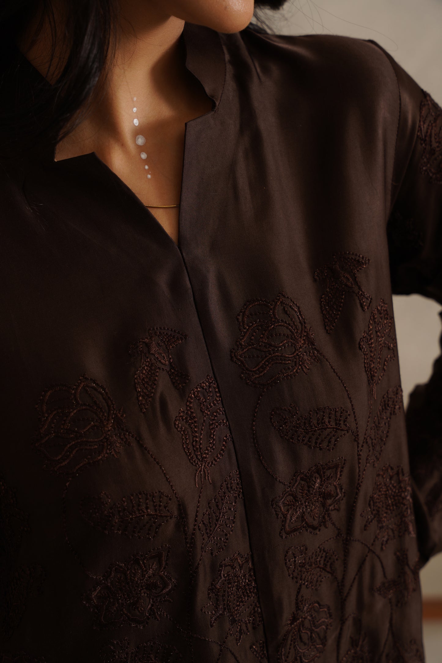 Resilience Kurta | Brown