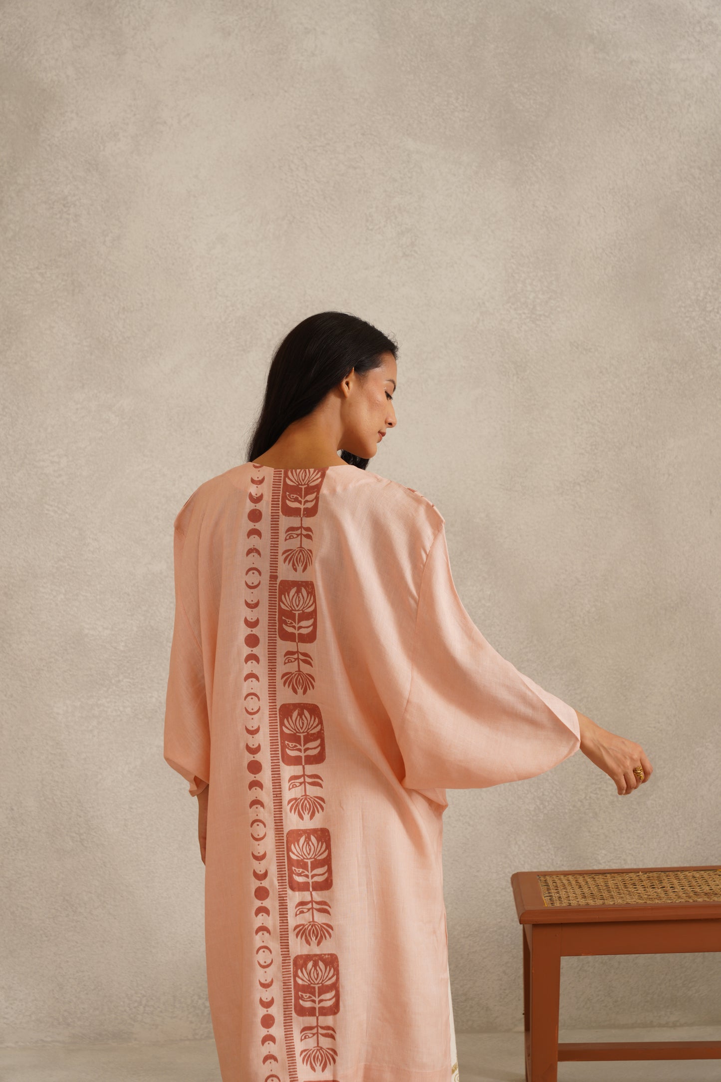 Solace Kurta | Salmon Pink