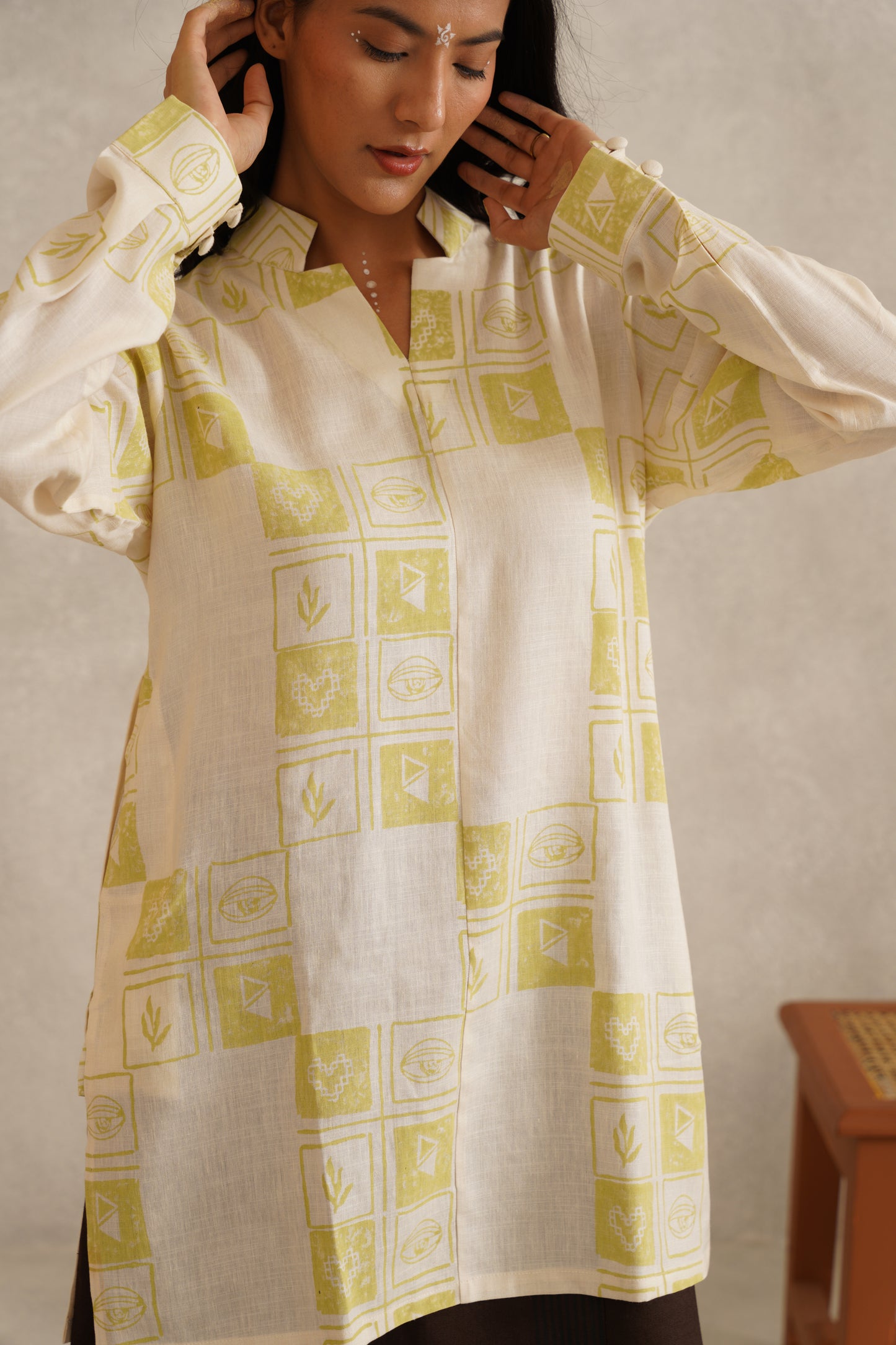 Resilience Kurta | Cream White