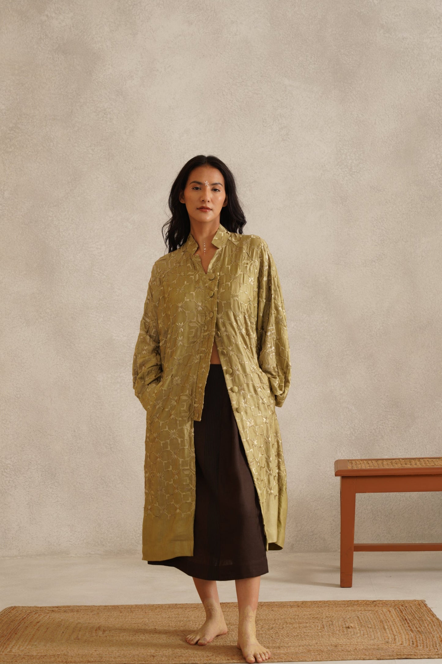 Embrace cape | Olive Green