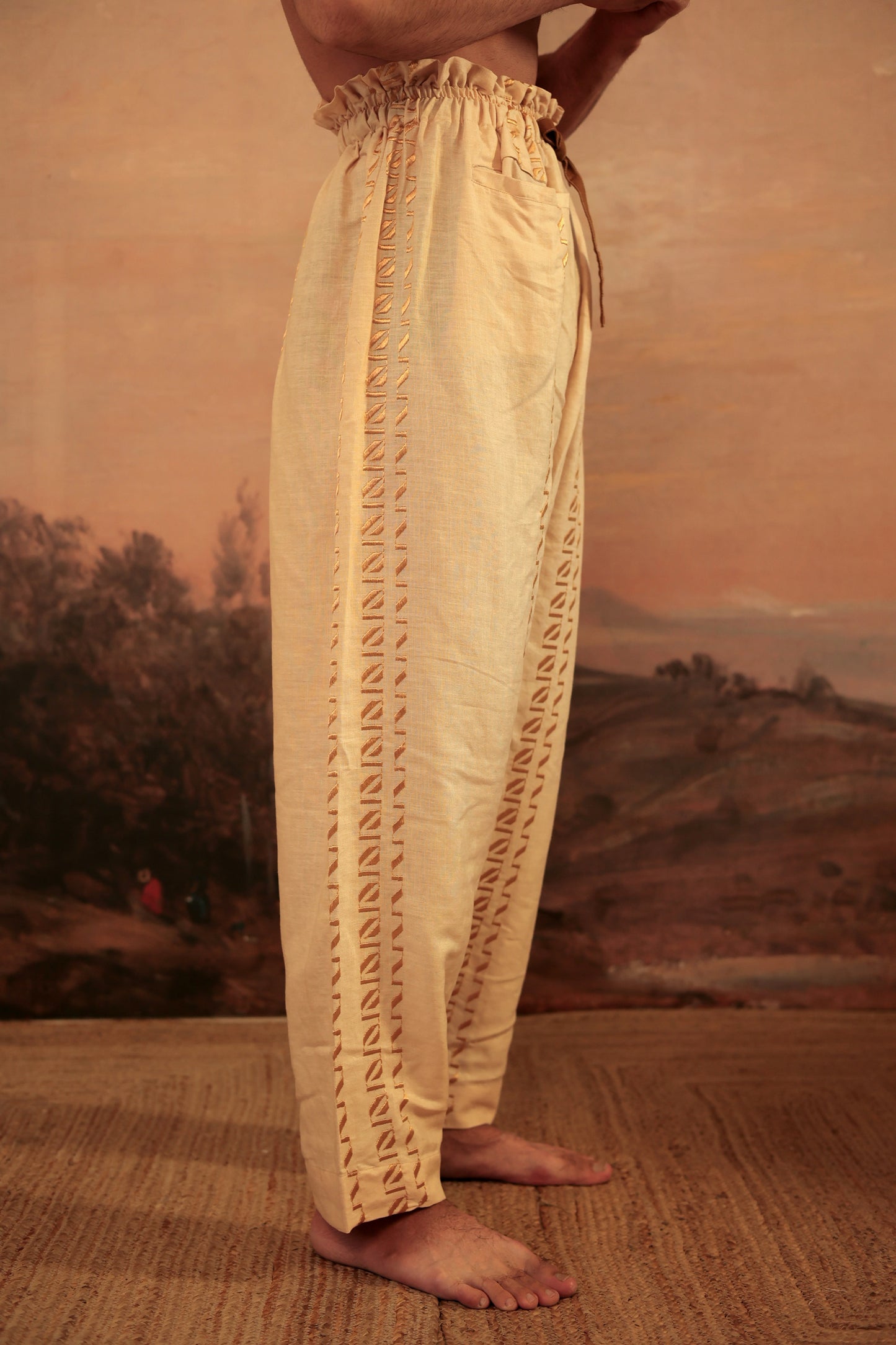 Grounded Pants | Beige
