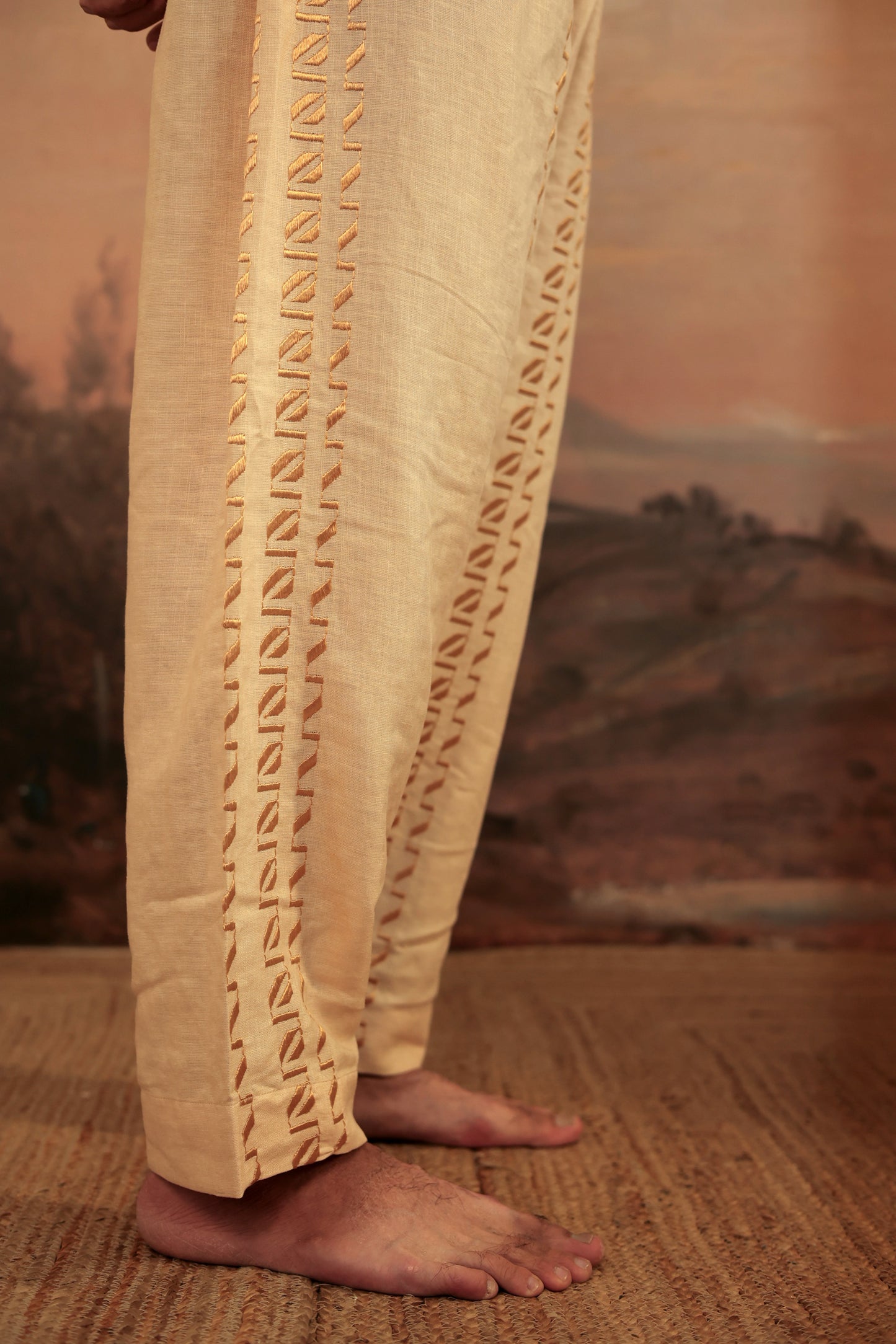 Grounded Pants | Beige