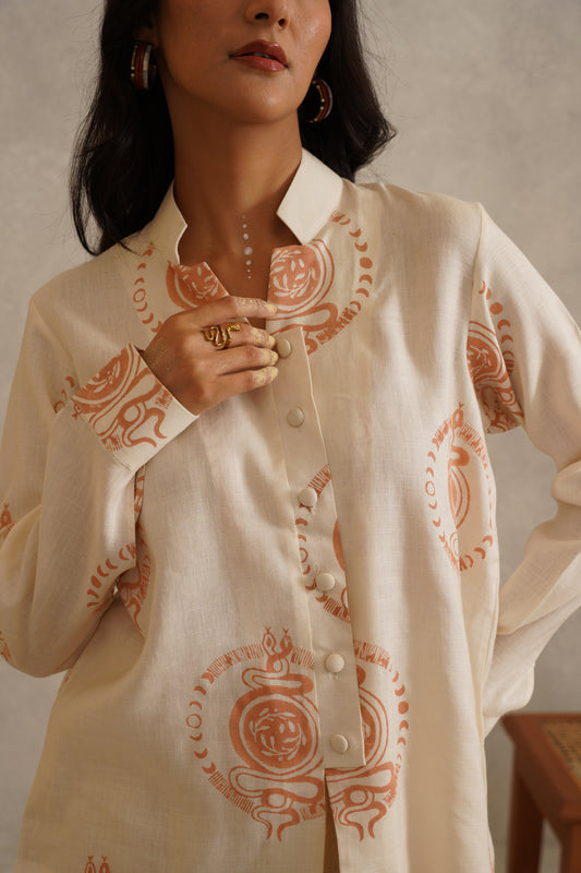 Anchor Shirt | Off - white
