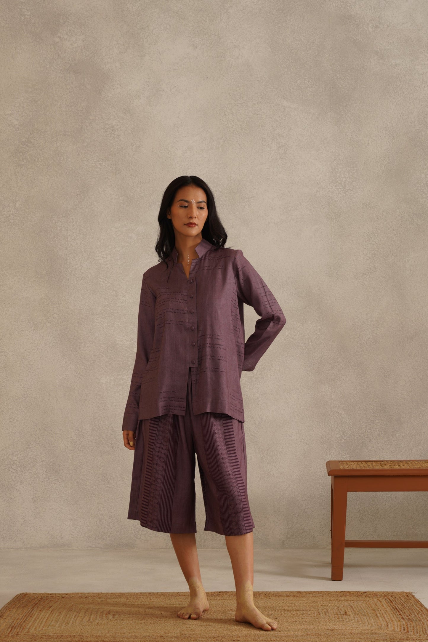 Anchor Shirt | Purple