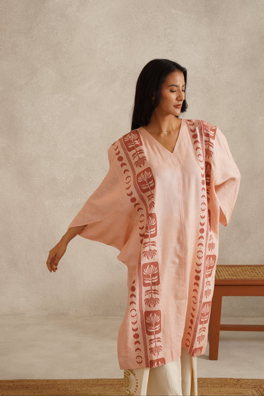 Solace Kurta | Salmon Pink