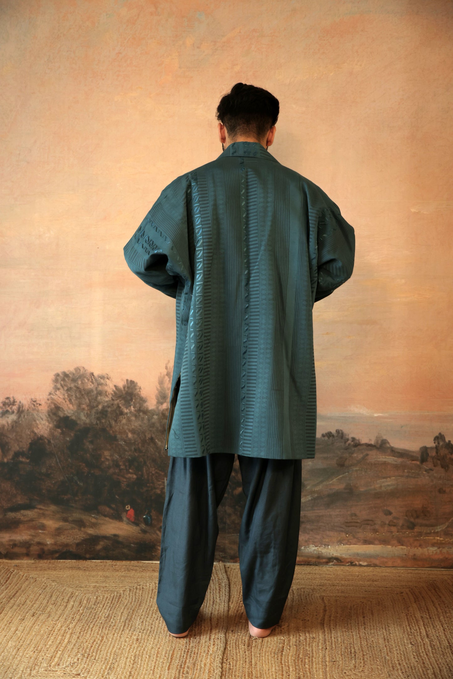 Kimono Trench 2 / Blue