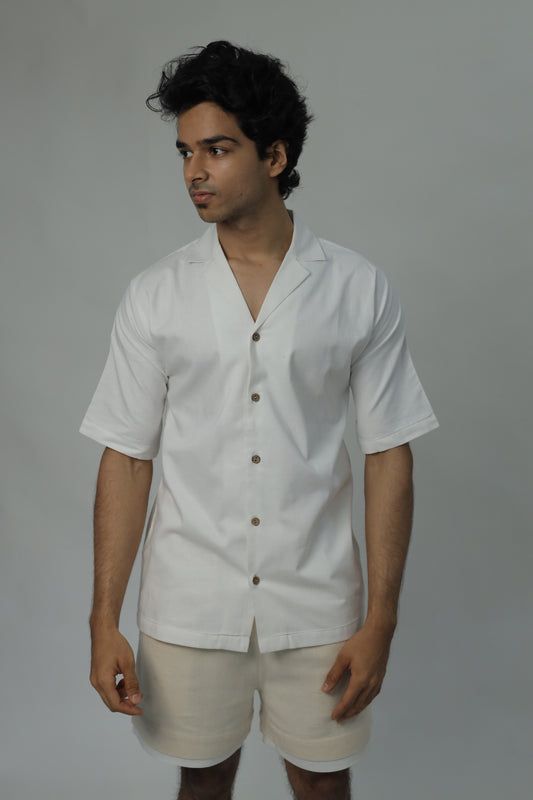 SUMMER LOUNGE SHIRT  | RECYCLED COTTON