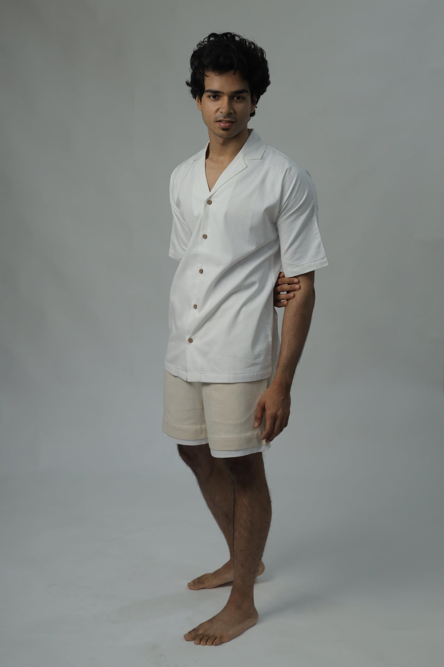 SUMMER LOUNGE SHIRT  | RECYCLED COTTON